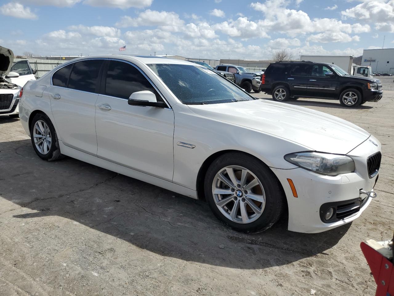 2016 BMW 5er VIN WBA5A7C59GG144289 Copart auction photo, front end damage thumbnail 4