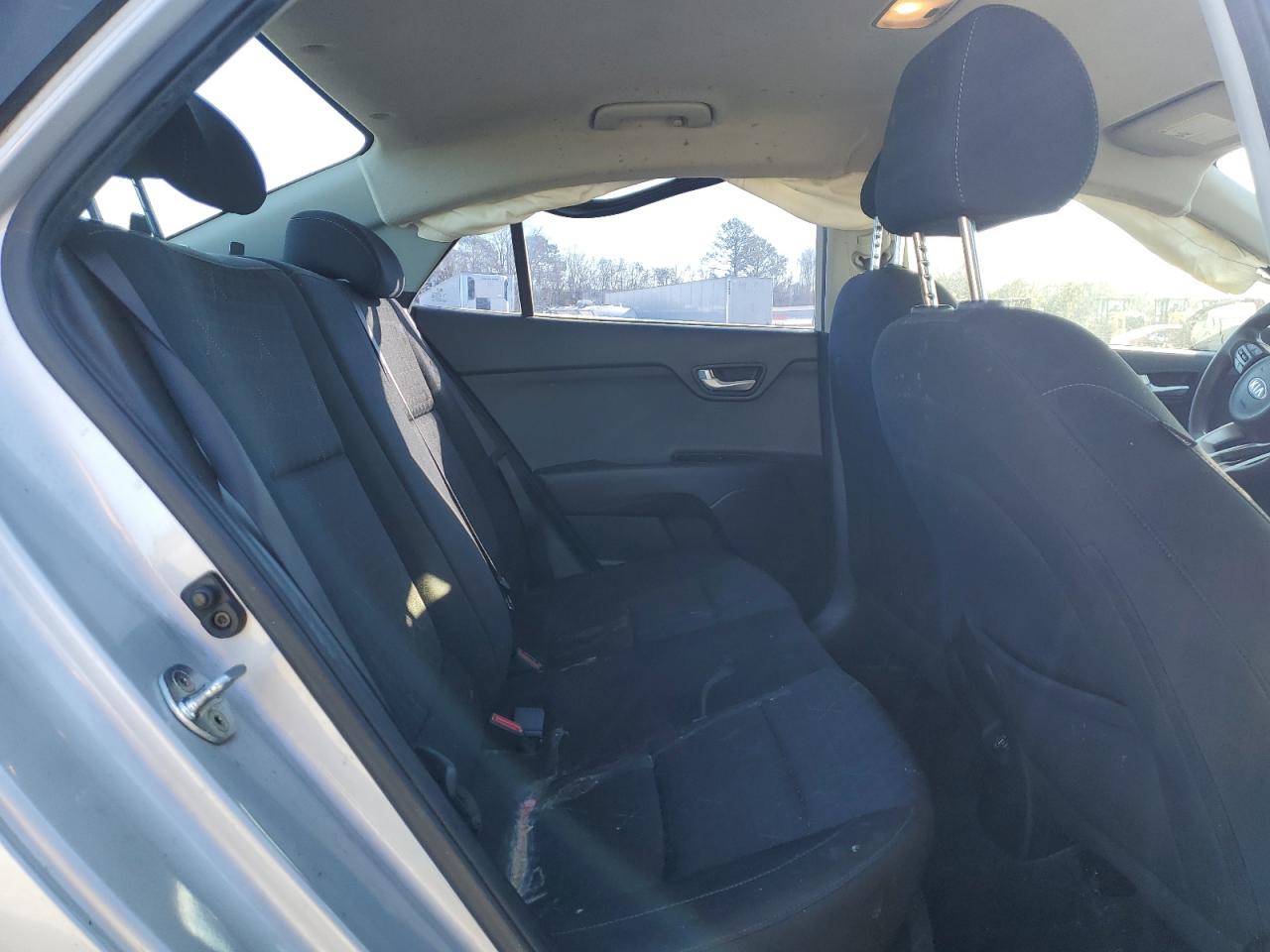 2021 KIA Rio VIN 3KPA24AD5ME402133 Copart auction photo, all over damage thumbnail 10