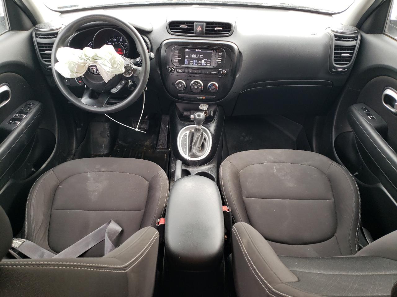 2018 KIA Soul VIN KNDJN2A26J7605571 Copart auction photo, front end / side damage thumbnail 8