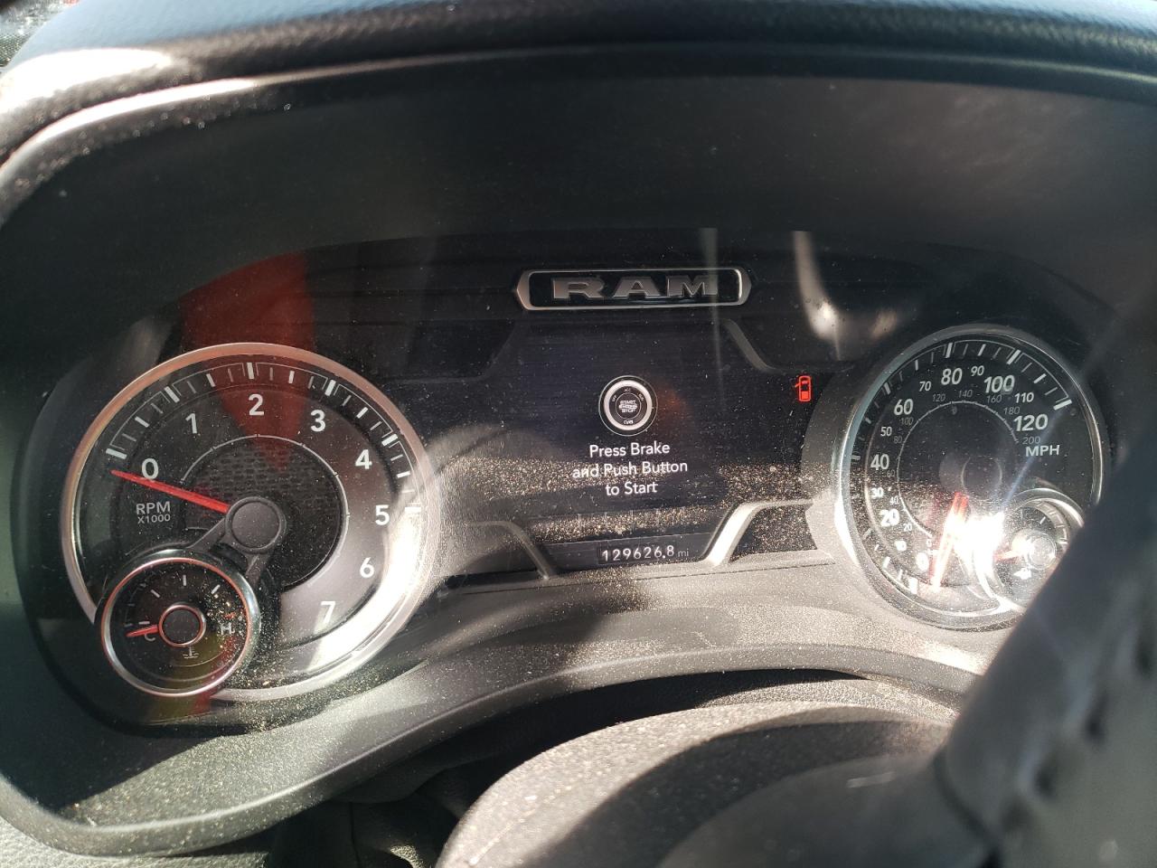 2020 RAM 1500 VIN 1C6RREBT7LN300408 Copart auction photo, front end / undercarriage damage thumbnail 9