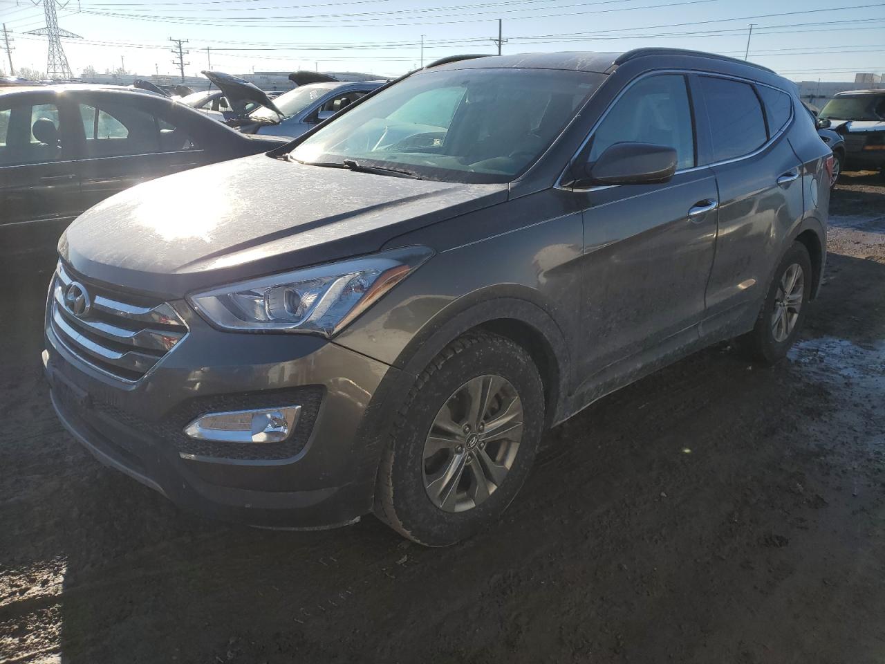 2014 Hyundai Santa Fe VIN 5XYZU3LBXEG187954