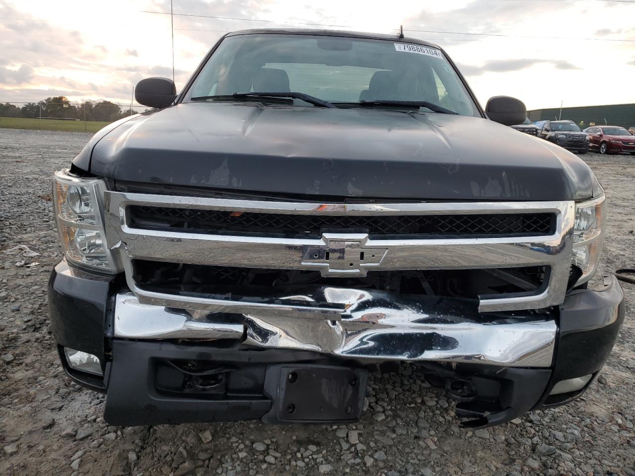 2008 Chevrolet Silverado VIN 1GCEK19J28Z120567 Copart auction photo, front end damage thumbnail 5