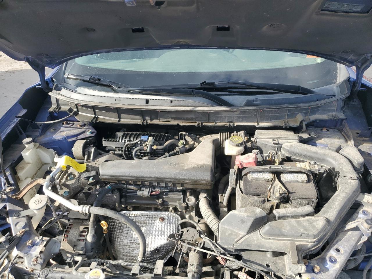 2017 Nissan Rogue VIN KNMAT2MV9HP584527 Copart auction photo, front end damage thumbnail 12