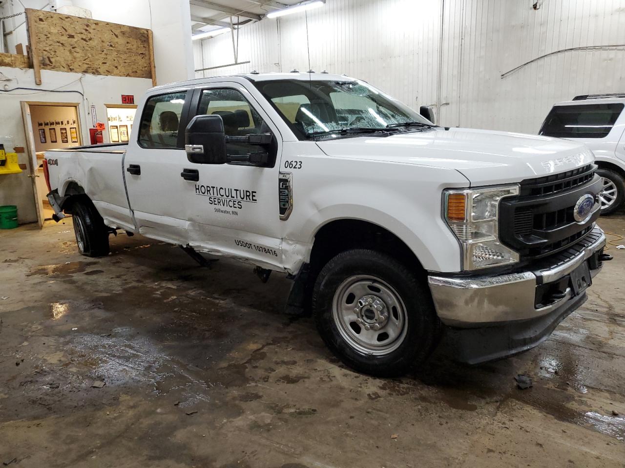 2020 Ford F350 VIN 1FT8W3B68LED40623 Copart auction photo, all over damage thumbnail 4