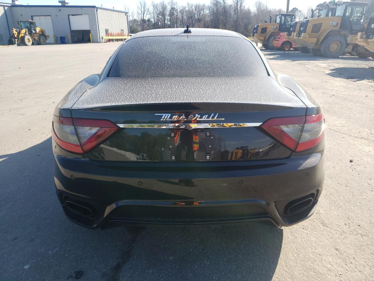 2018 Maserati GranTurismo VIN ZAM45VLA8J0259434 Copart auction photo, front end / side damage thumbnail 6