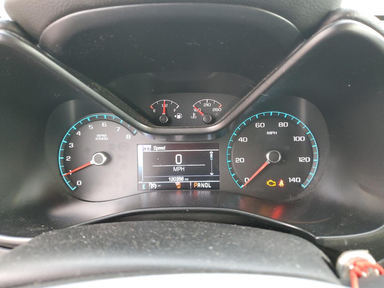 2017 GMC Canyon VIN 1GTG6EEN3H1296989 Copart auction photo, front end damage thumbnail 9
