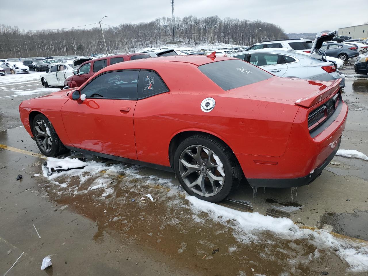 2017 Dodge Challenger VIN 2C3CDZAG2HH542083 Copart auction photo, front end damage thumbnail 2