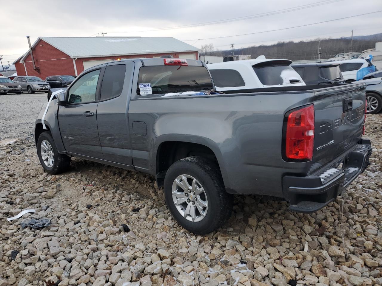2022 Chevrolet Colorado VIN 1GCHSCEA0N1179884 Copart auction photo, front end / side damage thumbnail 2