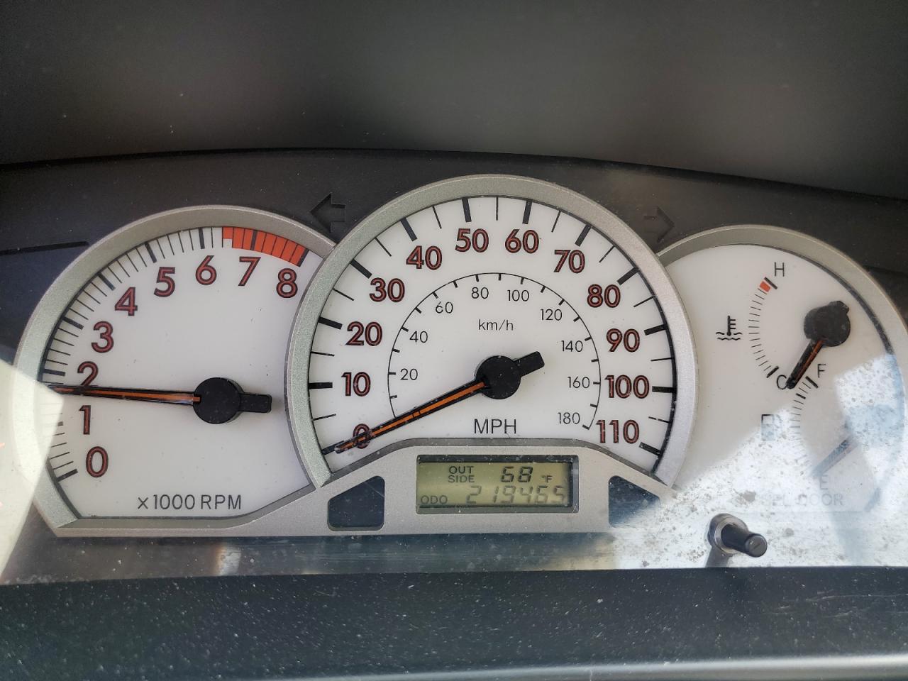 2005 Toyota Corolla VIN 1NXBR32E75Z504582 Copart auction photo, front end / rear end damage thumbnail 9