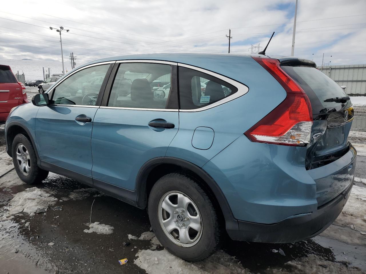 2014 Honda CR-V VIN 2HKRM4H31EH718782 Copart auction photo, rear end damage thumbnail 2