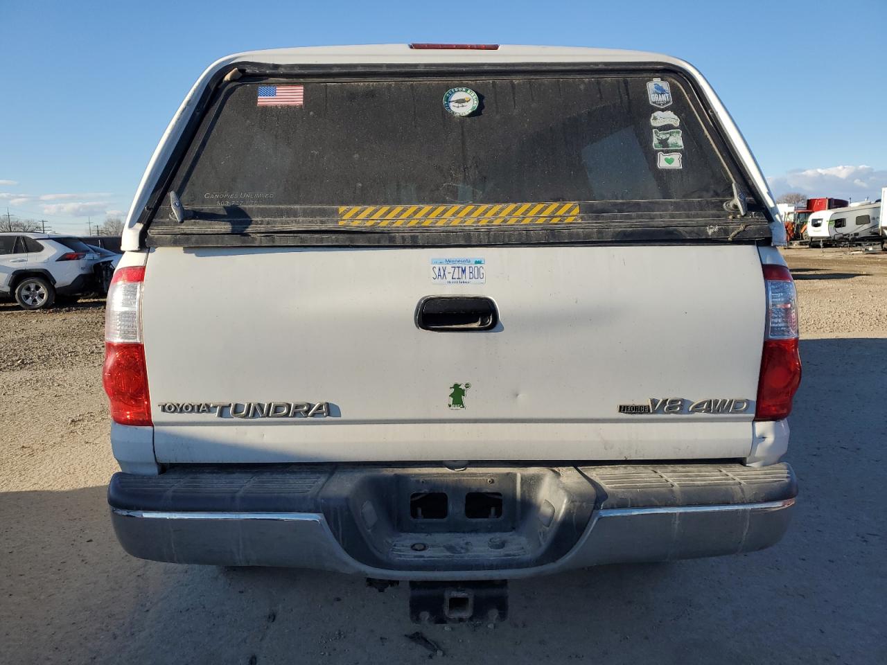 2006 Toyota Tundra VIN 5TBDT44176S513943 Copart auction photo, undercarriage / front end damage thumbnail 6