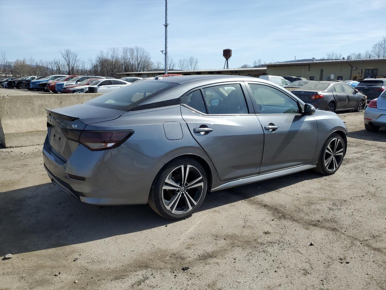 2020 Nissan Sentra VIN 3N1AB8DV9LY257061 Copart auction photo, front end damage thumbnail 3