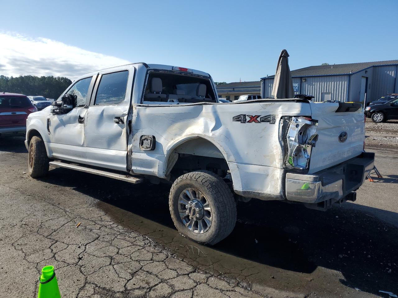 2018 Ford F250 VIN 1FT7W2B64JEB47419 Copart auction photo, all over damage thumbnail 2