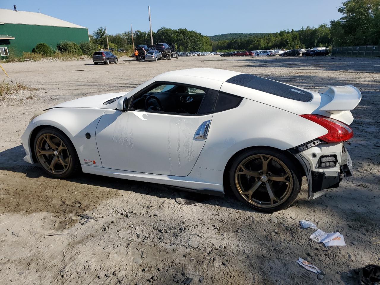 2011 Nissan 370Z VIN JN1AZ4EH6BM554366 Copart auction photo, rear end / frame damage damage thumbnail 2