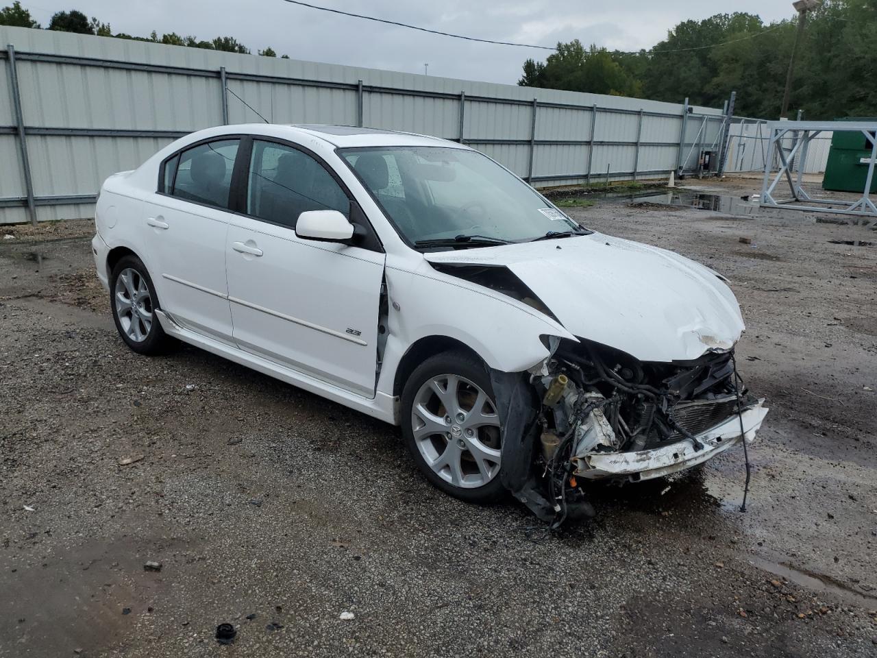 2007 Mazda 3 VIN JM1BK323971664765 Copart auction photo, front end damage thumbnail 4