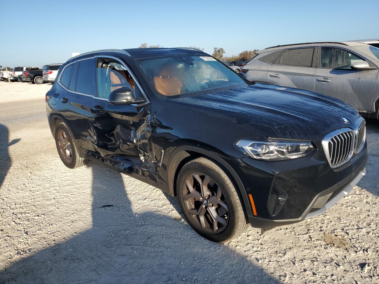 2023 BMW X3 VIN 5UX53DP00P9S09463 Copart auction photo, side / minor dent/scratches damage thumbnail 4