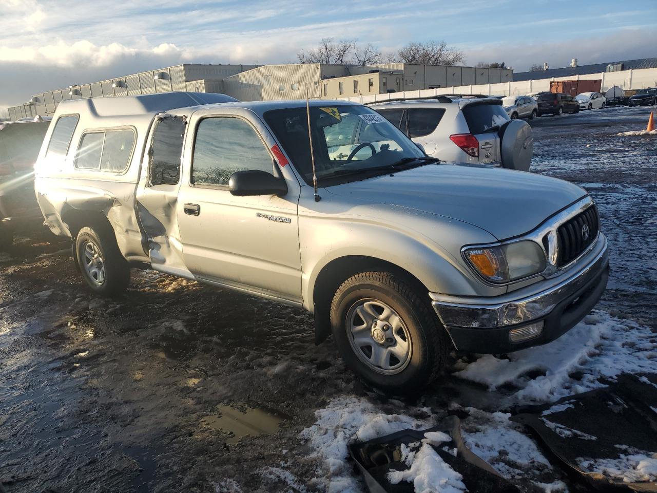 2003 Toyota Tacoma VIN 5TEVL52N63Z298836 Copart auction photo, side / rear end damage thumbnail 4