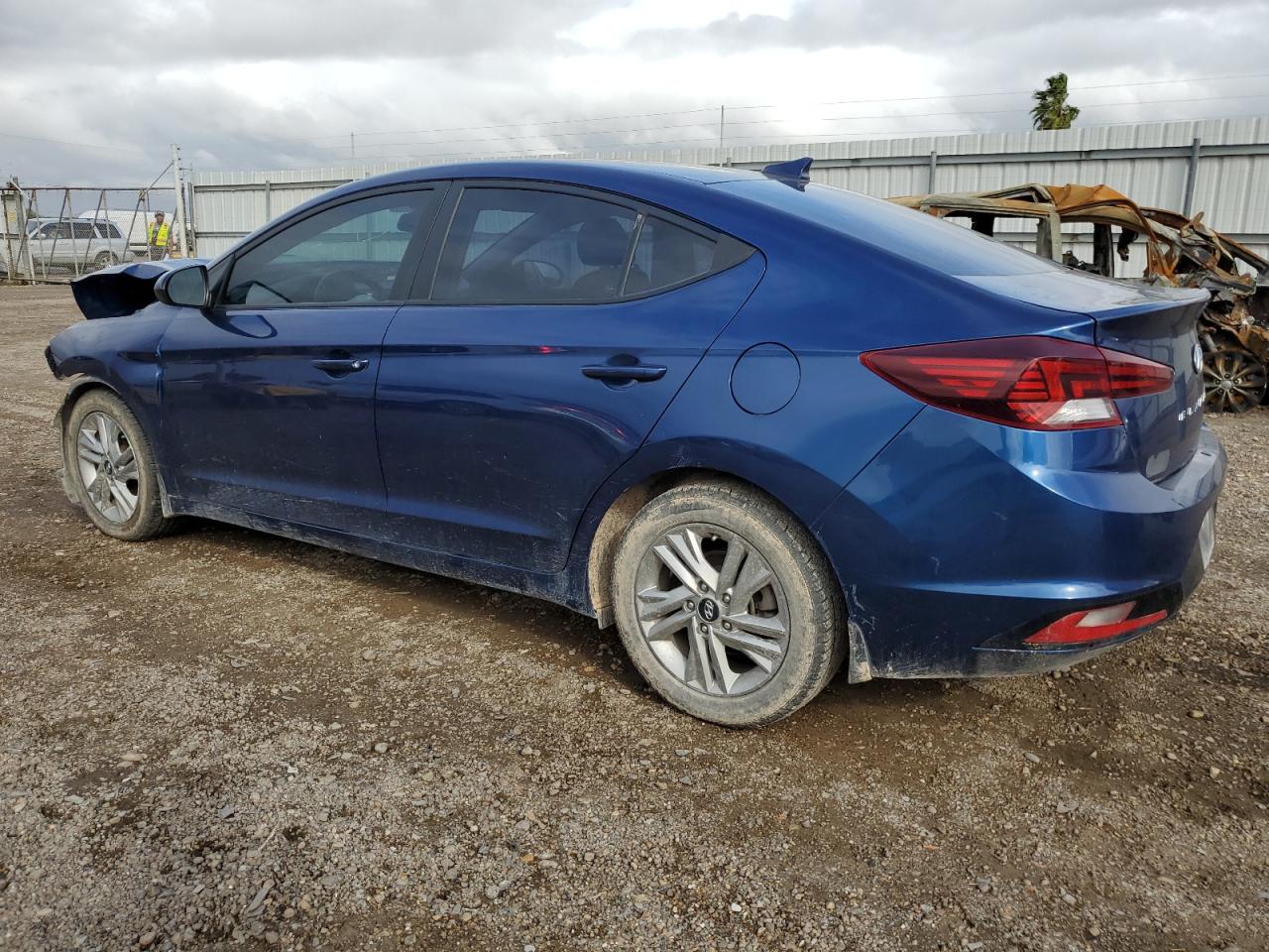 2020 Hyundai Elantra VIN 5NPD84LF7LH589718 Copart auction photo, all over damage thumbnail 2