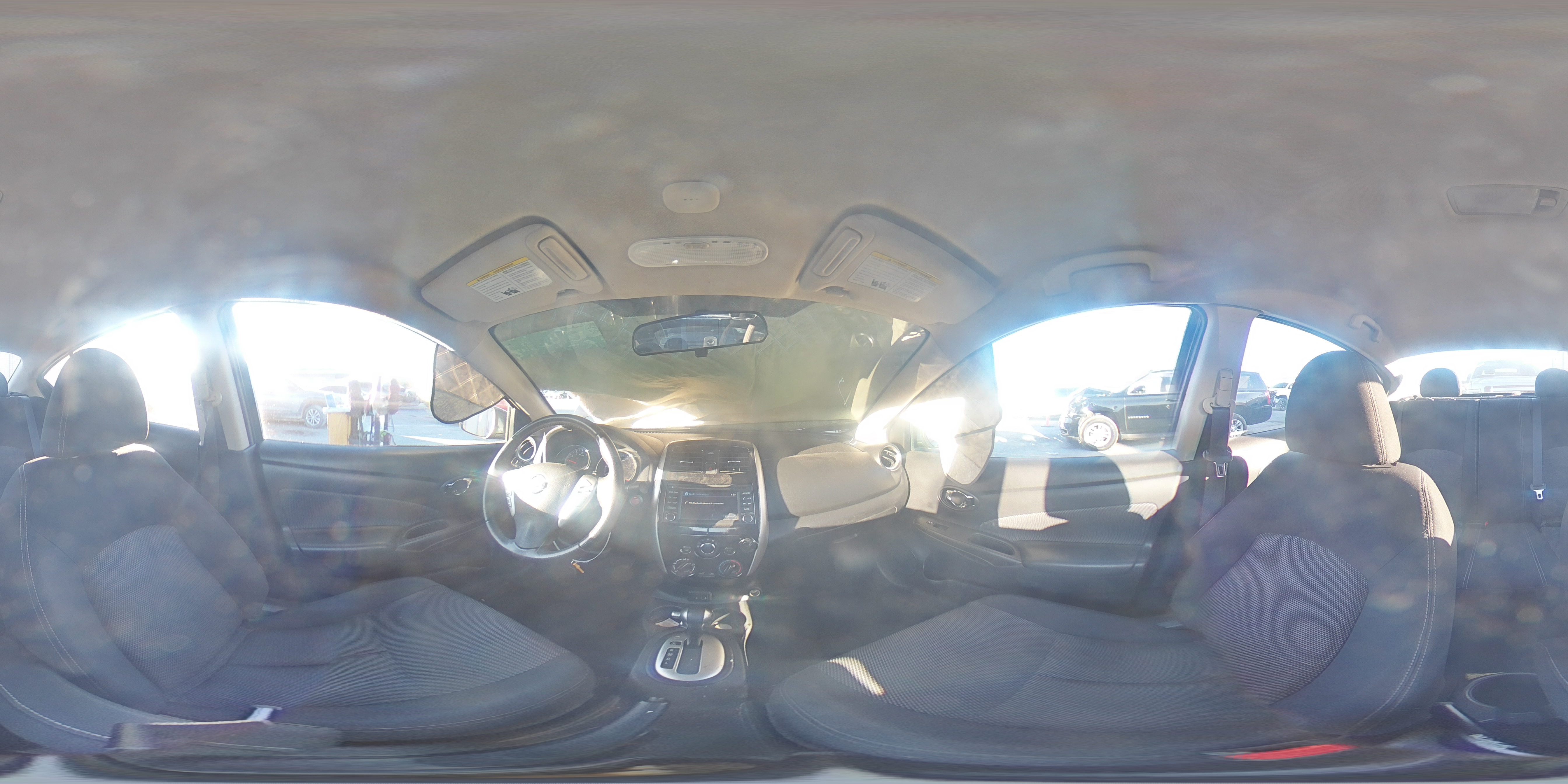 2017 Nissan Versa VIN 3N1CN7AP9HL825233 Copart auction photo, front end damage thumbnail 12