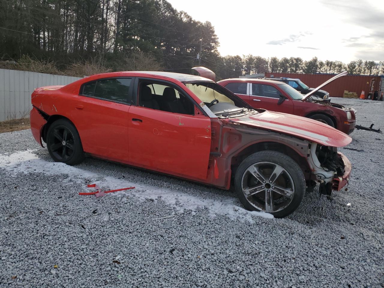 2018 Dodge Charger VIN 2C3CDXCT9JH122311 Copart auction photo, burn - interior / all over damage thumbnail 4