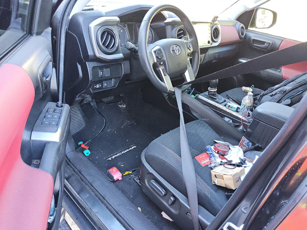 2022 Toyota Tacoma VIN 3TMCZ5AN7NM464787 Copart auction photo, biohazard/chemical / normal wear damage thumbnail 8