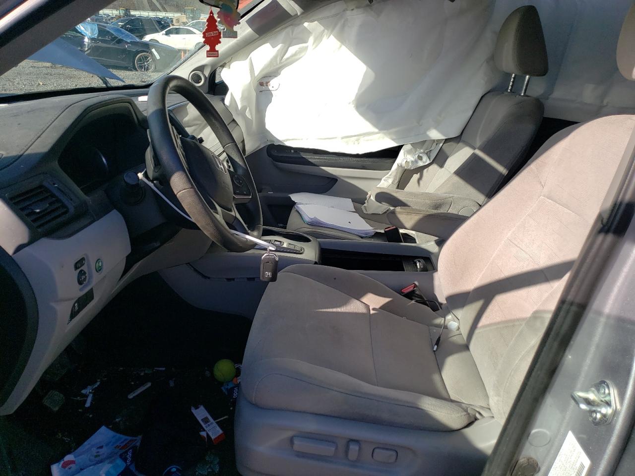 2021 Honda Pilot VIN 5FNYF6H34MB093387 Copart auction photo, all over damage thumbnail 7