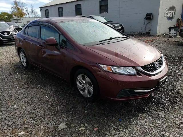 2013 Honda Civic VIN 2HGFB2F56DH570431 Copart auction photo, side / front end damage thumbnail 13