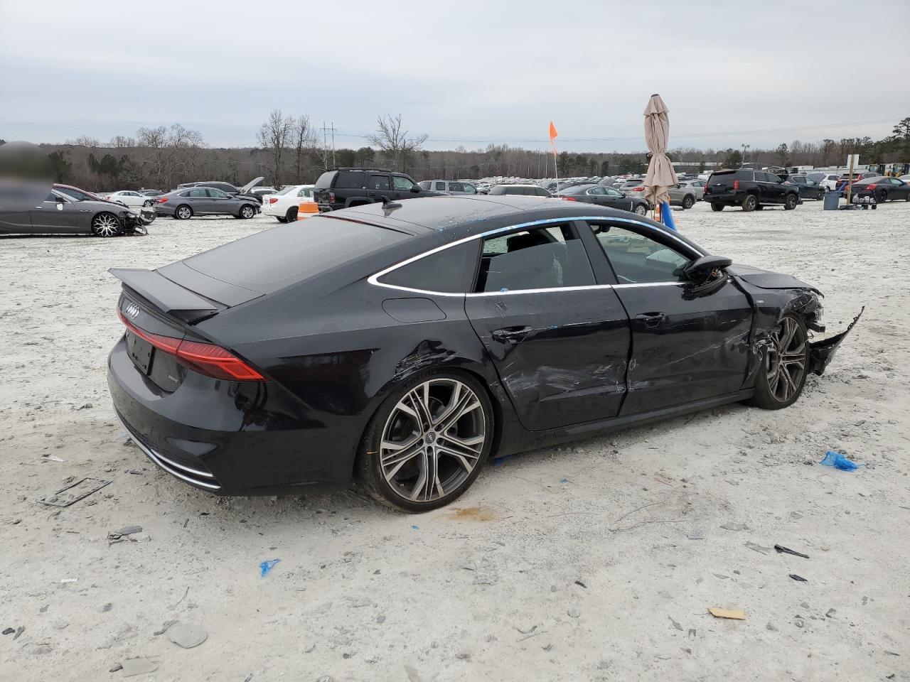 2020 Audi A7 VIN WAUV2AF20LN009574 Copart auction photo, all over damage thumbnail 3