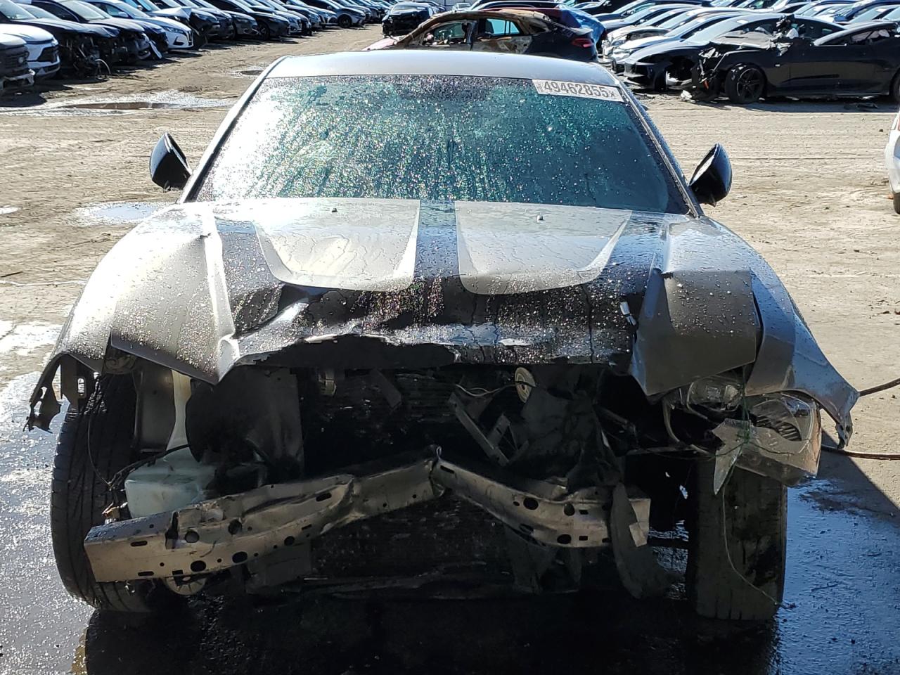 2012 Dodge Charger VIN 2C3CDXBG2CH182731 Copart auction photo, front end / side damage thumbnail 5