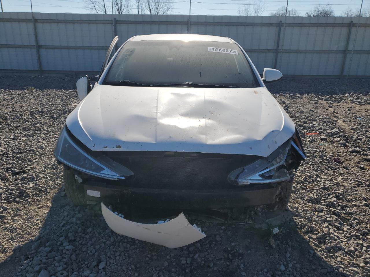 2019 Hyundai Elantra VIN 5NPD84LF1KH420017 Copart auction photo, front end / minor dent/scratches damage thumbnail 5