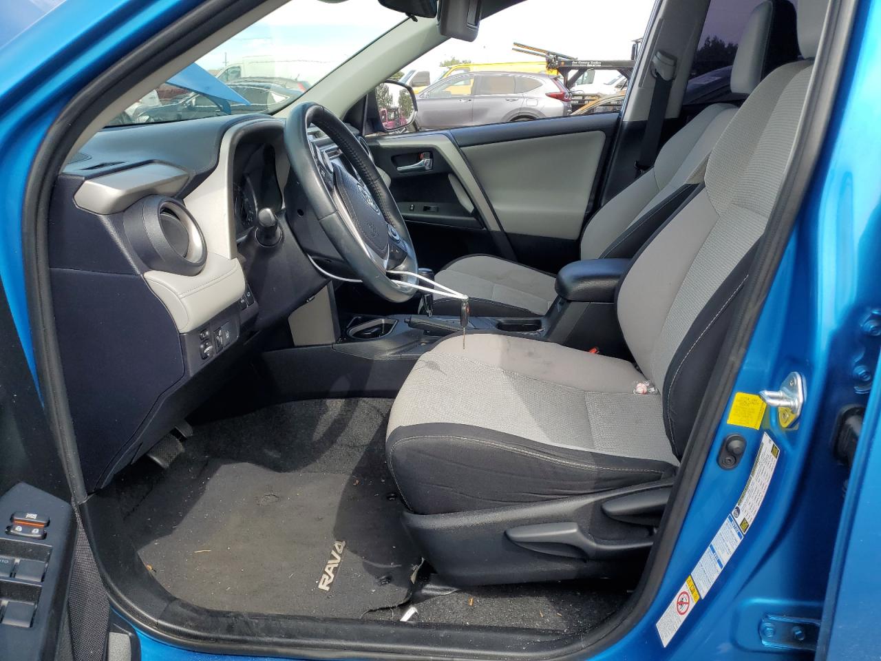 2017 Toyota RAV 4 VIN 2T3RFREV9HW562095 Copart auction photo, all over damage thumbnail 7
