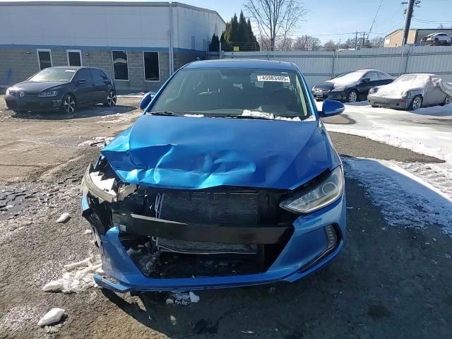 2017 Hyundai Elantra VIN 5NPD84LFXHH130237 Copart auction photo, front end damage thumbnail 10