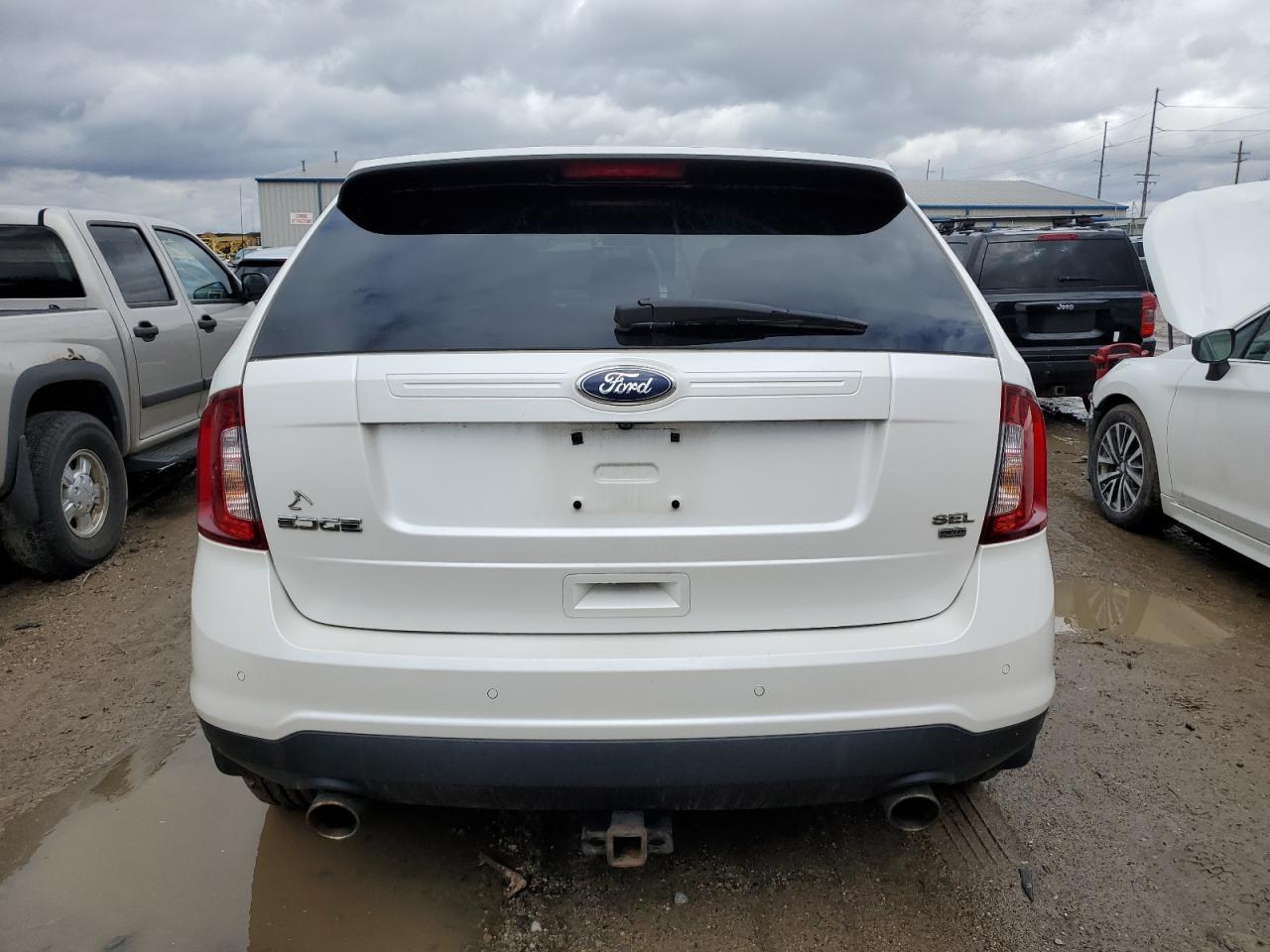 2013 Ford Edge VIN 2FMDK4JC5DBC67503 Copart auction photo, front end / mechanical damage thumbnail 6