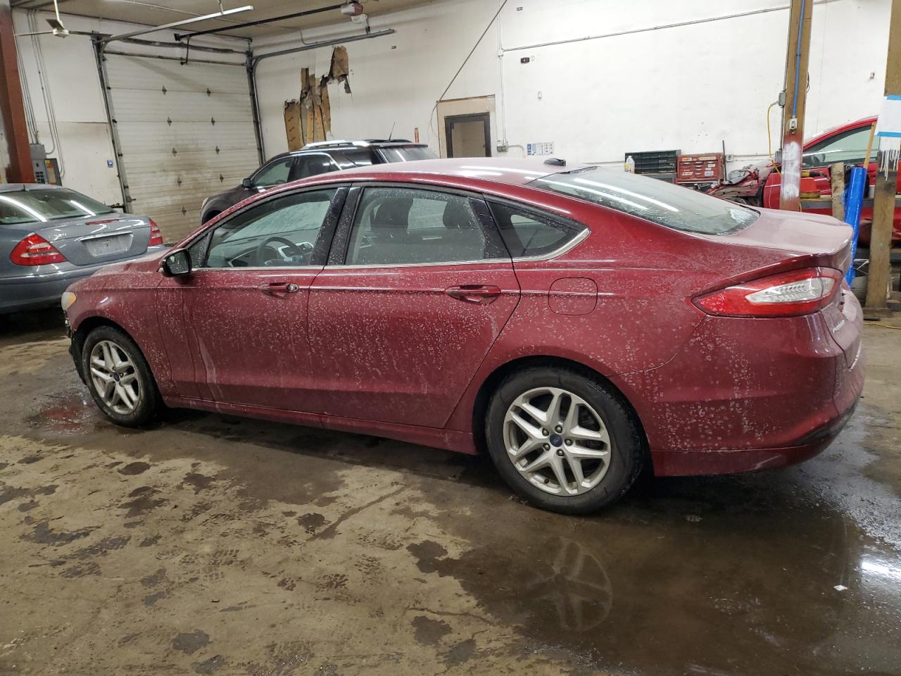 2013 Ford Fusion VIN 3FA6P0HR1DR370989 Copart auction photo, front end damage thumbnail 2