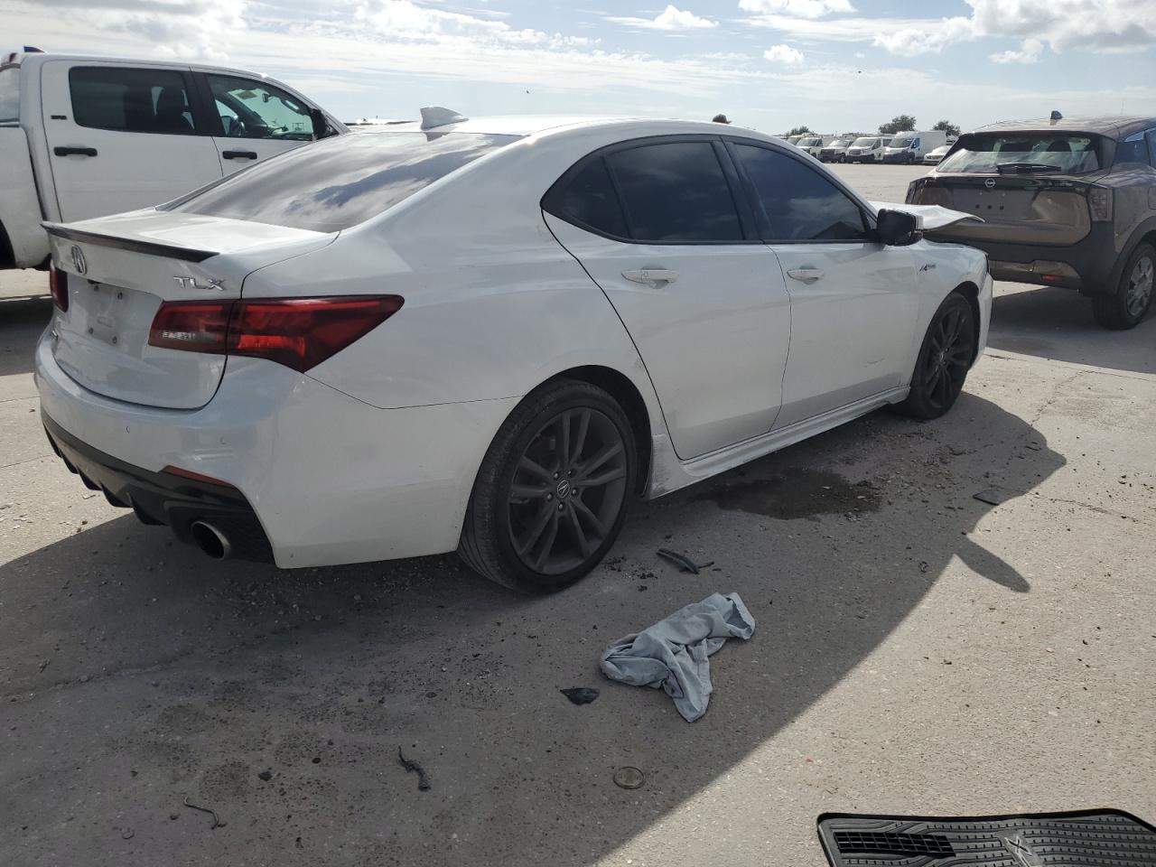 2019 Acura TLX VIN 19UUB2F64KA005963 Copart auction photo, front end damage thumbnail 3