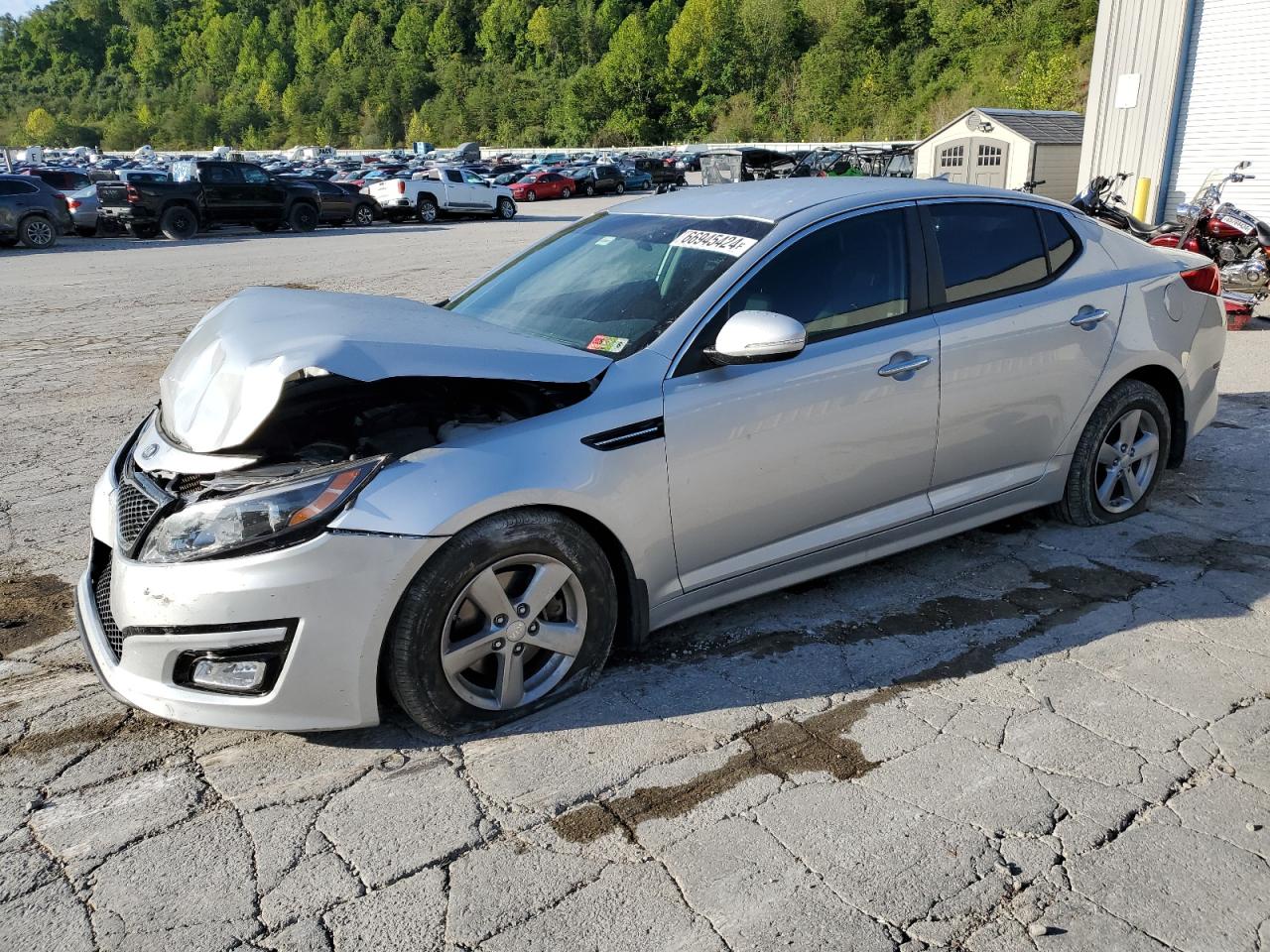 2015 KIA Optima VIN 5XXGM4A71FG378857