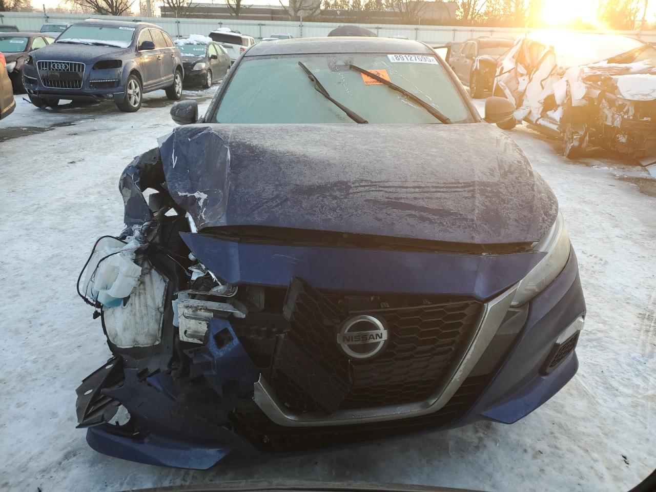 2021 Nissan Altima VIN 1N4BL4CV0MN339547 Copart auction photo, front end / undercarriage damage thumbnail 5