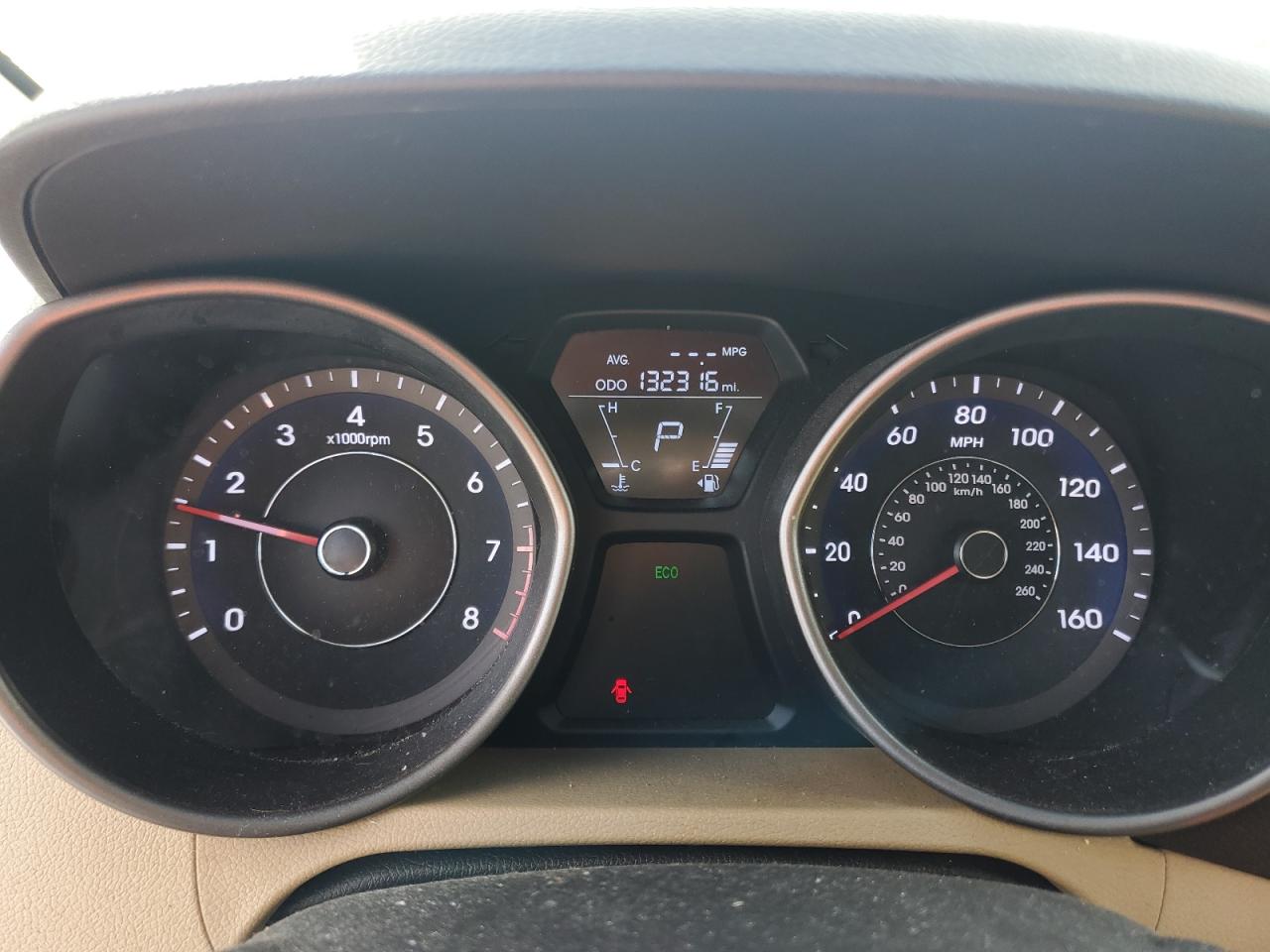2013 Hyundai Elantra VIN 5NPDH4AE2DH385047 Copart auction photo, side / front end damage thumbnail 9