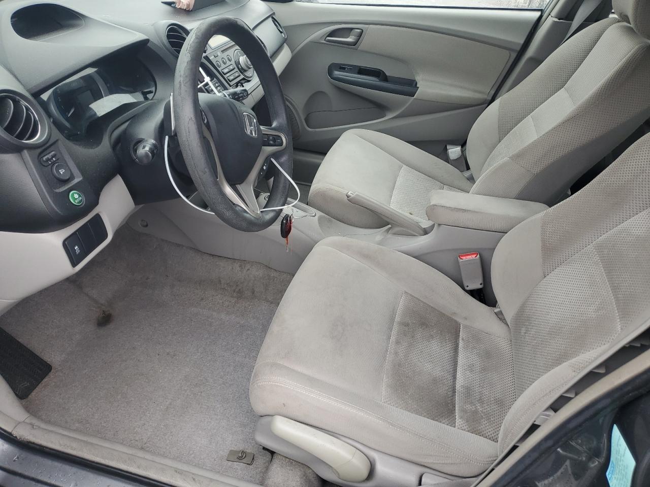 2011 Honda Insight VIN JHMZE2H73BS008203 Copart auction photo, front end / side damage thumbnail 7