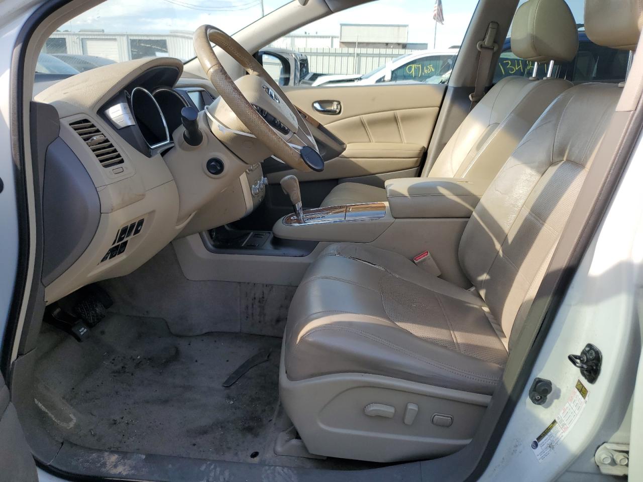 2011 Nissan Murano VIN JN8AZ1MU6BW061841 Copart auction photo, rear end damage thumbnail 7