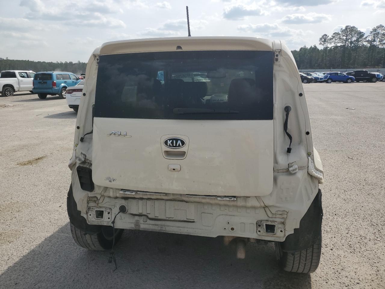 2012 KIA Soul VIN KNDJT2A63C7479911 Copart auction photo, rear end damage thumbnail 6