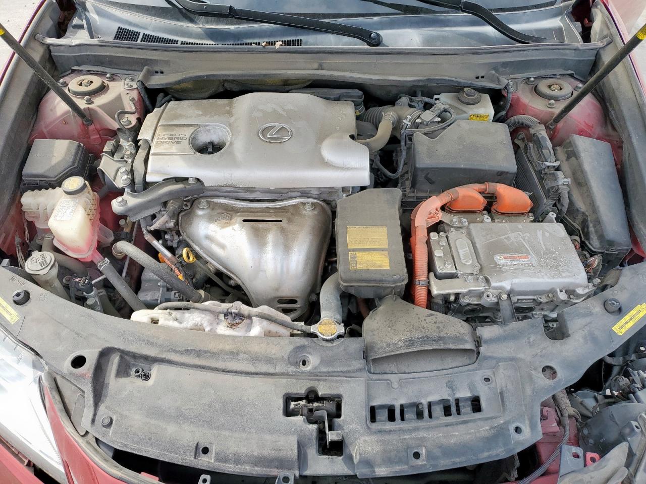 2013 Lexus ES VIN JTHBW1GG6D2021556 Copart auction photo, front end / side damage thumbnail 13