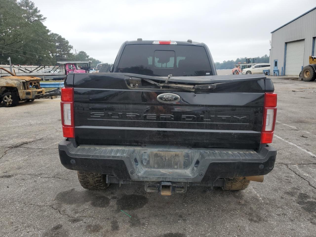 2022 Ford F250 VIN 1FT8W2BT0NED02340 Copart auction photo, front end / rear end damage thumbnail 6