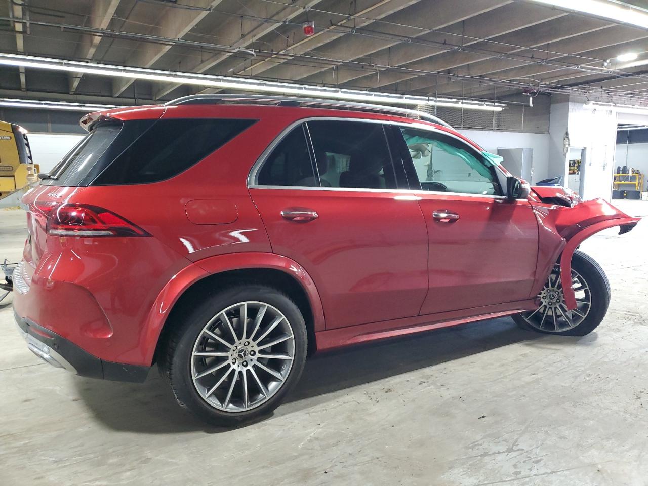 2020 Mercedes-Benz GLE VIN 4JGFB4KBXLA163128 Copart auction photo, front end / mechanical damage thumbnail 3