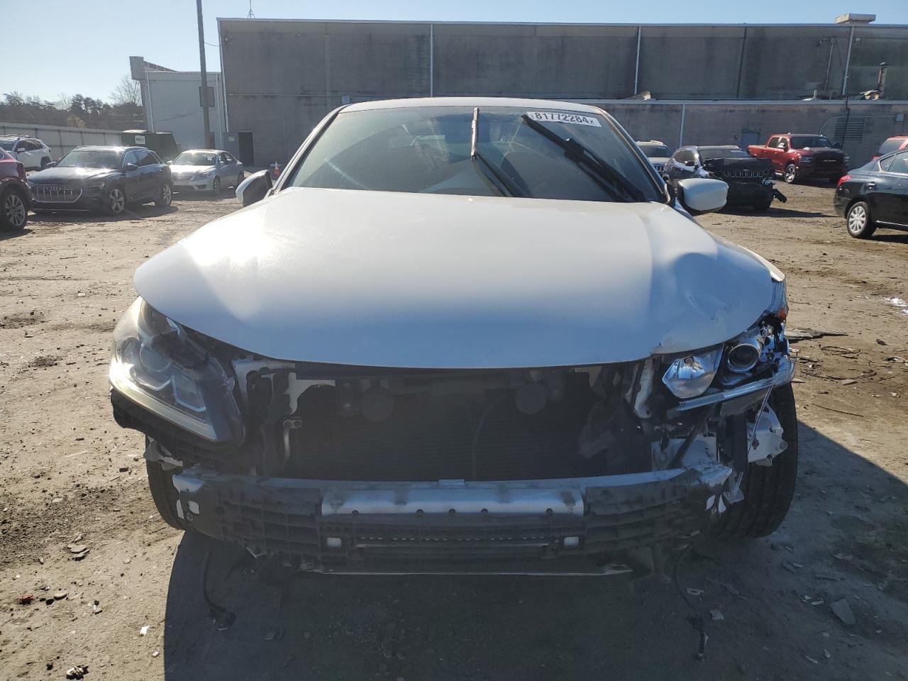 2016 Honda Accord VIN 1HGCR2F50GA123725 Copart auction photo, front end / minor dent/scratches damage thumbnail 5