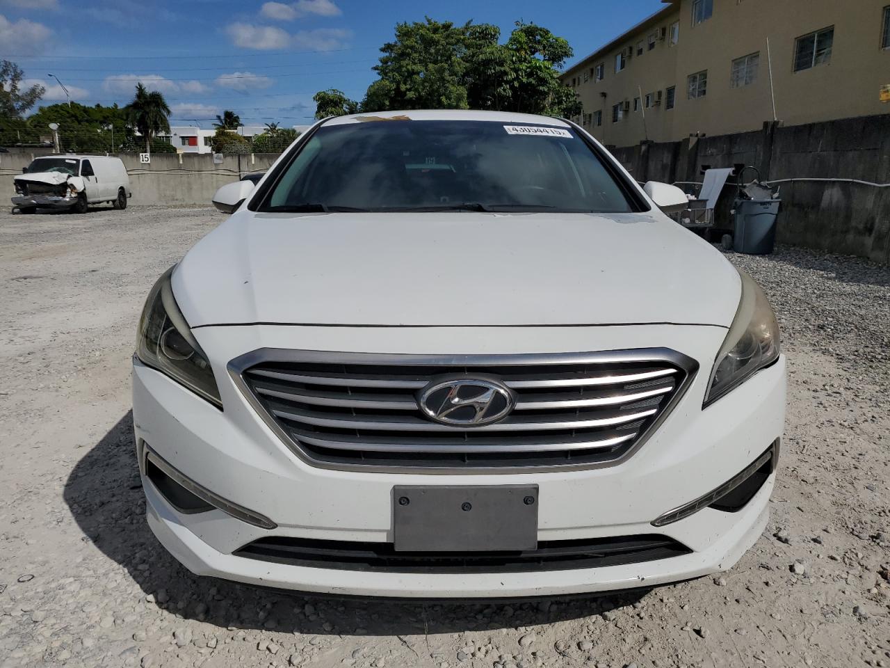 2015 Hyundai Sonata VIN 5NPE24AF5FH127719 Copart auction photo, rear end damage thumbnail 5