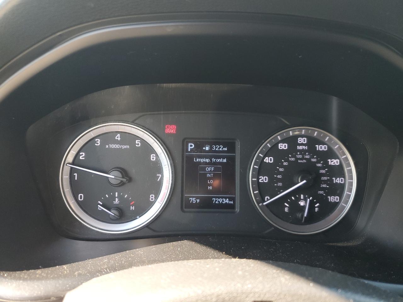 2018 Hyundai Sonata VIN 5NPE24AF9JH618772 Copart auction photo, stripped damage thumbnail 9