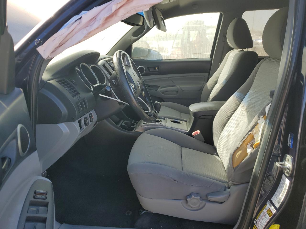 2013 Toyota Tacoma VIN 3TMJU4GN2DM151202 Copart auction photo, rear end / front end damage thumbnail 7