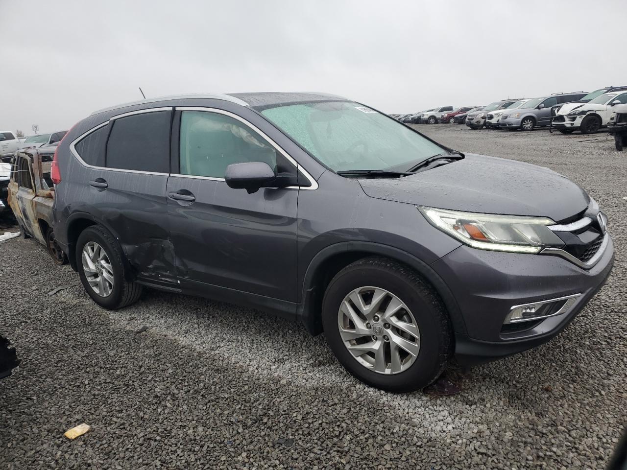 2016 Honda CR-V VIN 2HKRM3H71GH568043 Copart auction photo, side / undercarriage damage thumbnail 4