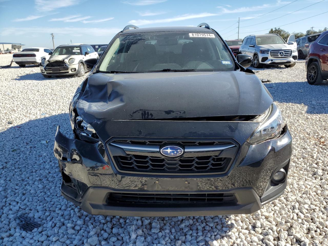 2019 Subaru XV VIN JF2GTAEC8K8368348 Copart auction photo, front end / mechanical damage thumbnail 5